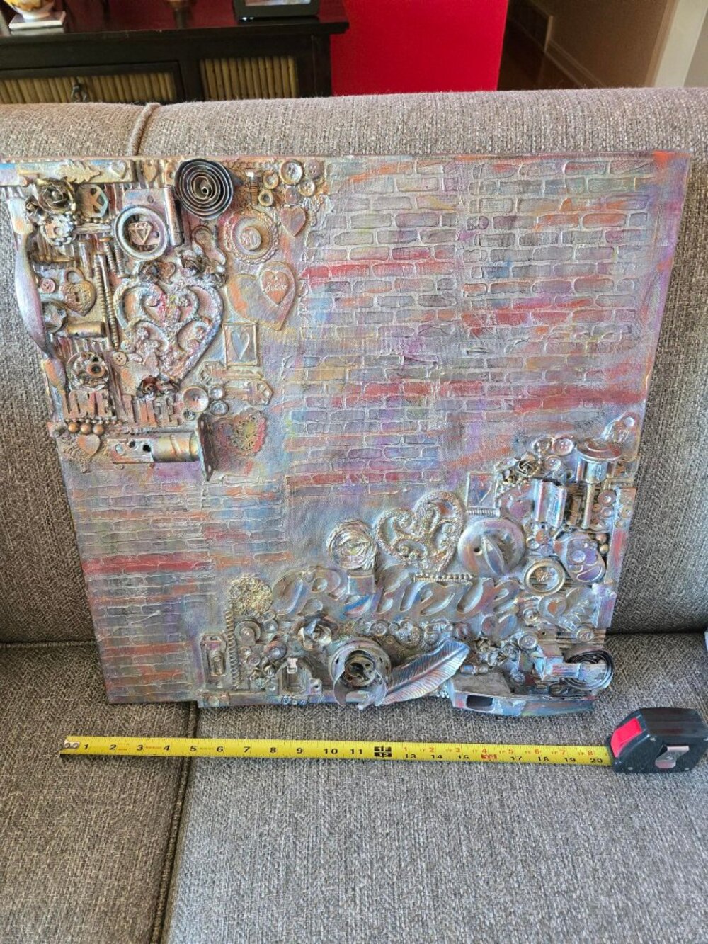 Hand-crafted piece of original art